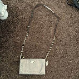 Champagne coach purse